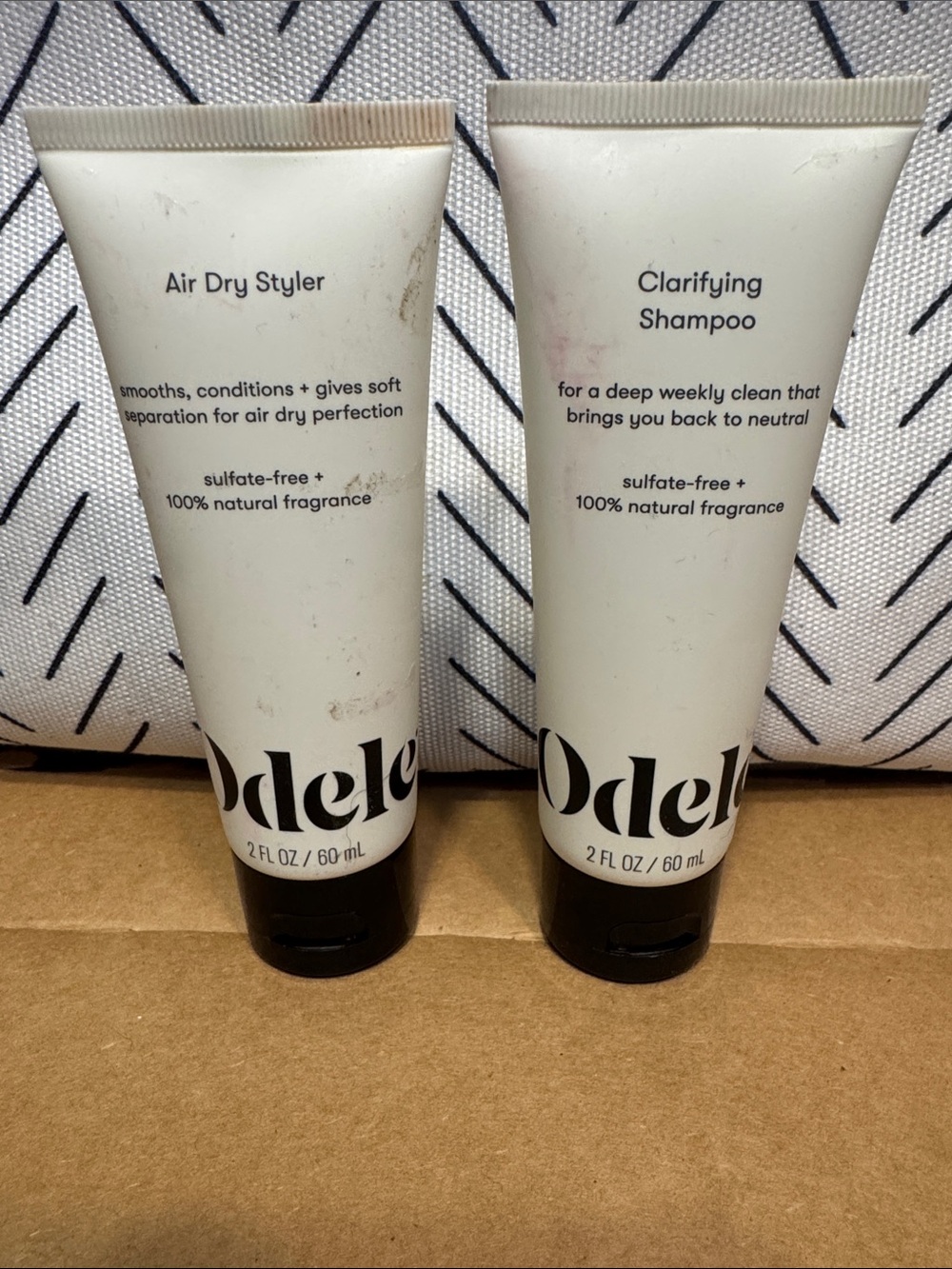 Odele Clarifying Shampoo & Air Dry Styler Travel Duo -